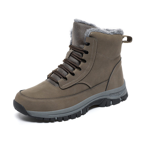 Damen Sportliche Winterstiefel mit warmem Futter und rutschfester Sohle EB