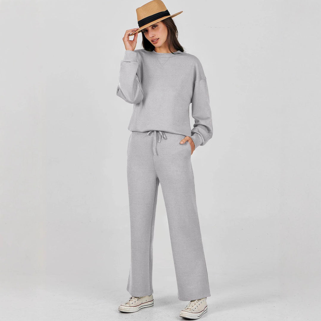 Damen entspannten Komfort Sweatset EB