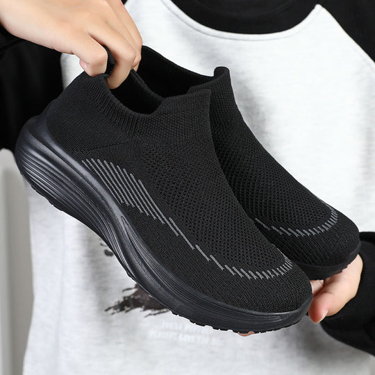 Damen Flexibel Atmungsaktive Halbschuhe mit rutschfester Sohle EB