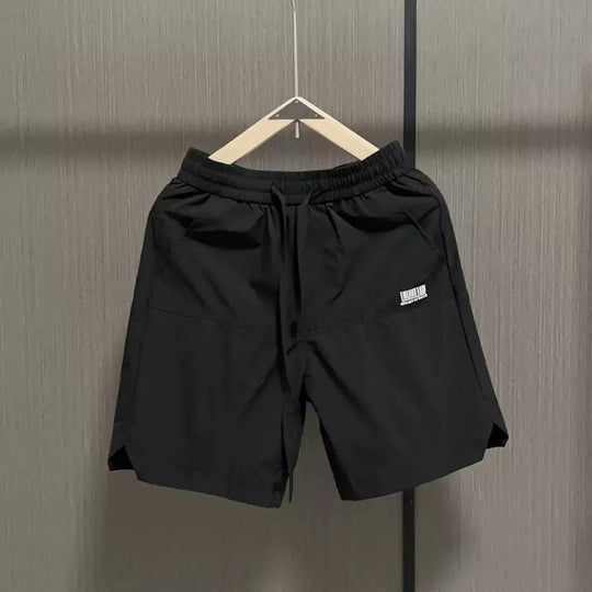 Herren lässige Sportshorts mit elastischem Bund und seitlichen Eingrifftaschen EB