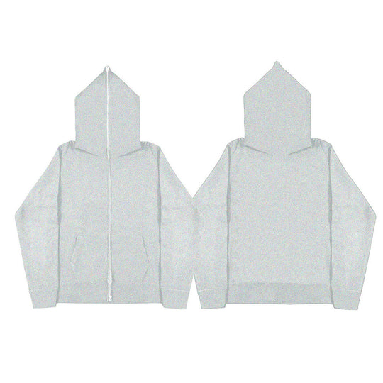 Unisex nan leichter Reißverschluss-Hoodie mit minimalistischer Nahtführung und ergonomischer Kapuze EB
