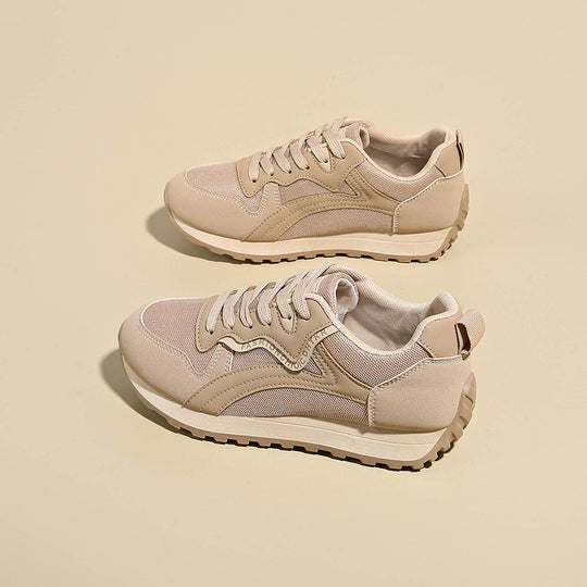 Damen Sportliche Sneakers mit atmungsaktiver Mesh-Oberfläche und komfortabler Dämpfung EB