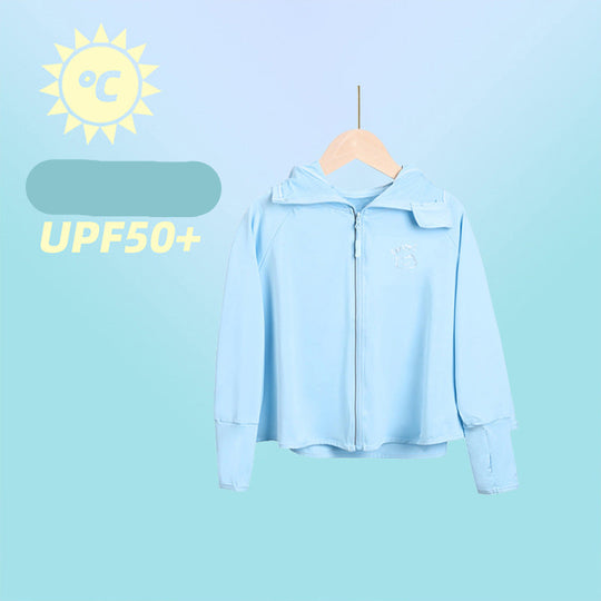 Damen leichte UV-Schutzjacke mit Kapuze EB