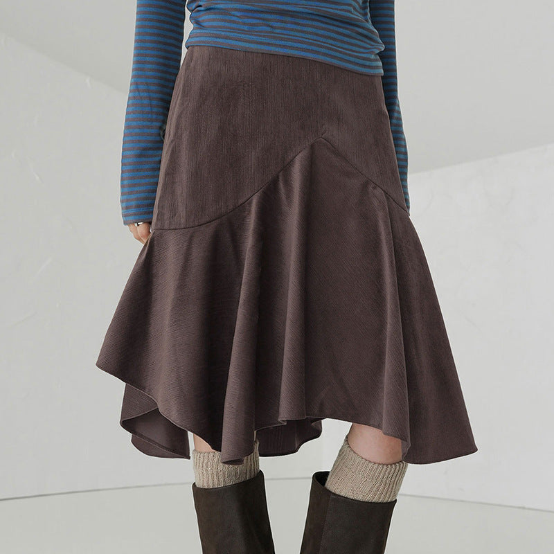 Damen Eleganter ausgestellter Rock mit raffinierter Silhouette EB