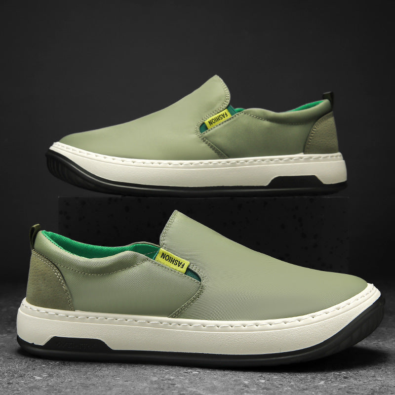 Damen Slip-On Freizeitschuhe mit flexiblem Obermaterial und rutschfester Sohle EB
