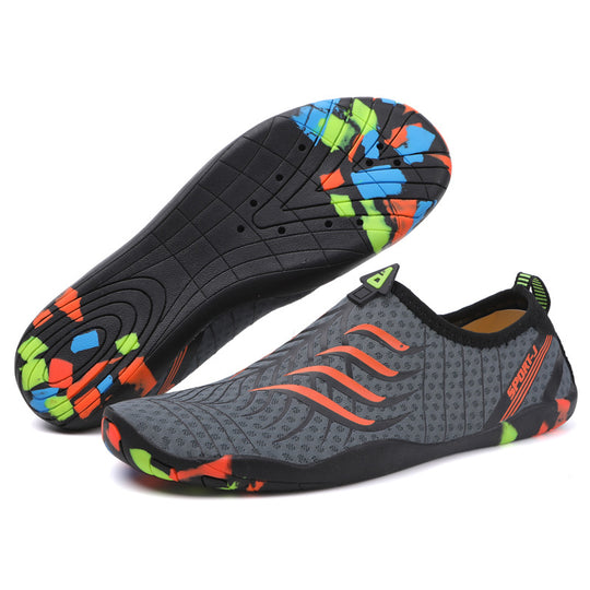 Damen Vielseitige Aqua-Badeschuhe mit rutschfester Sohle und flexibler Passform EB