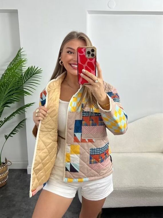 Damen gestepptes Urban Outfit EB