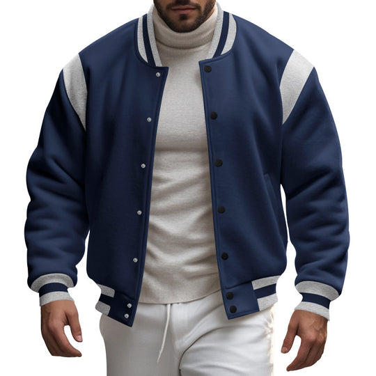 Herren sportliche Collegejacke EB