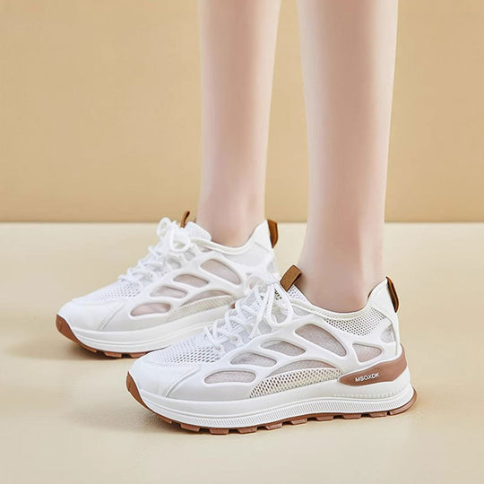Damen Atmungsaktive Lauf-Sneaker mit innovativer Sohlenkonstruktion EB