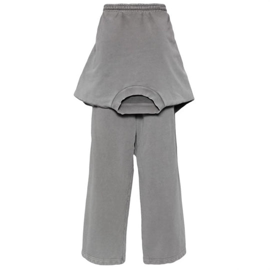 Damen Oversized Freizeithose mit seitlichen Einsätzen und elastischem Bund EB