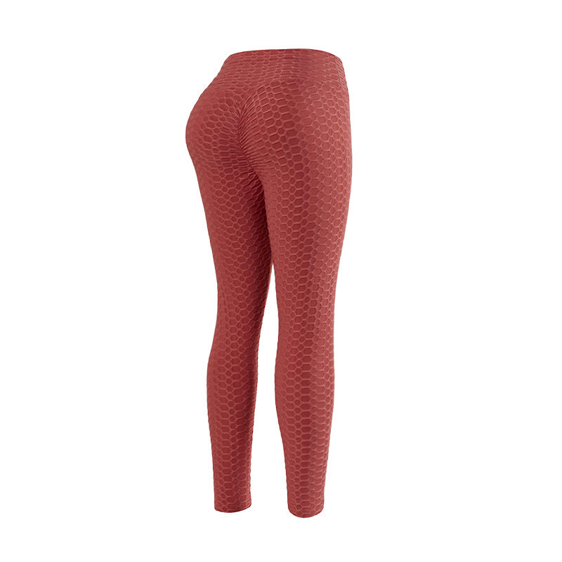 Damen Sportliche Leggings mit strukturierter Oberfläche EB