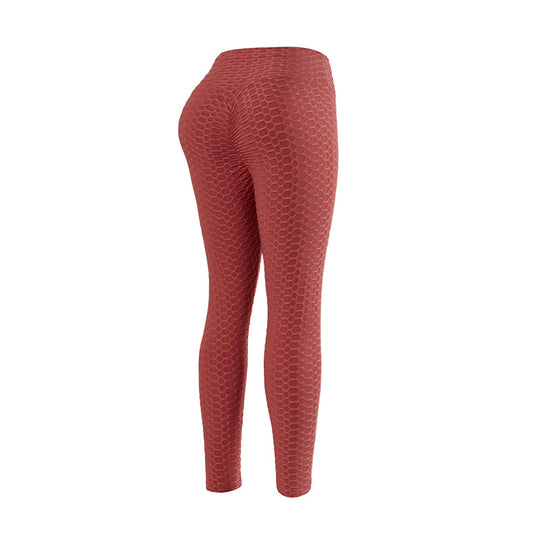 Damen Sportliche Leggings mit strukturierter Oberfläche EB