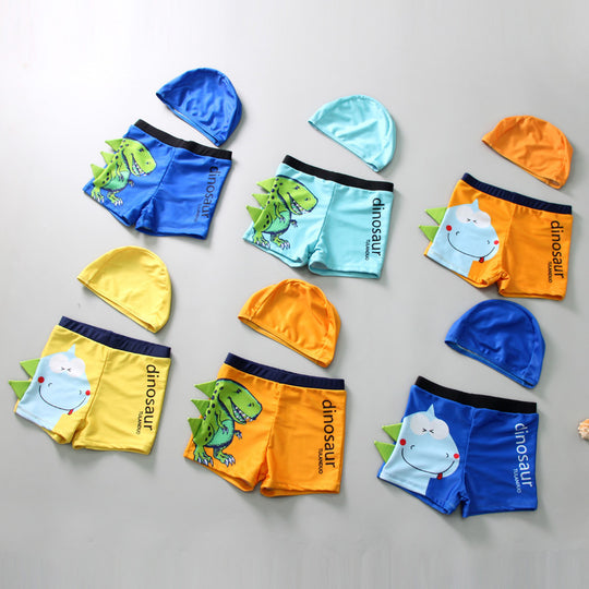 Jungen Schwimmshorts mit Dinosaurier-Motiv EB