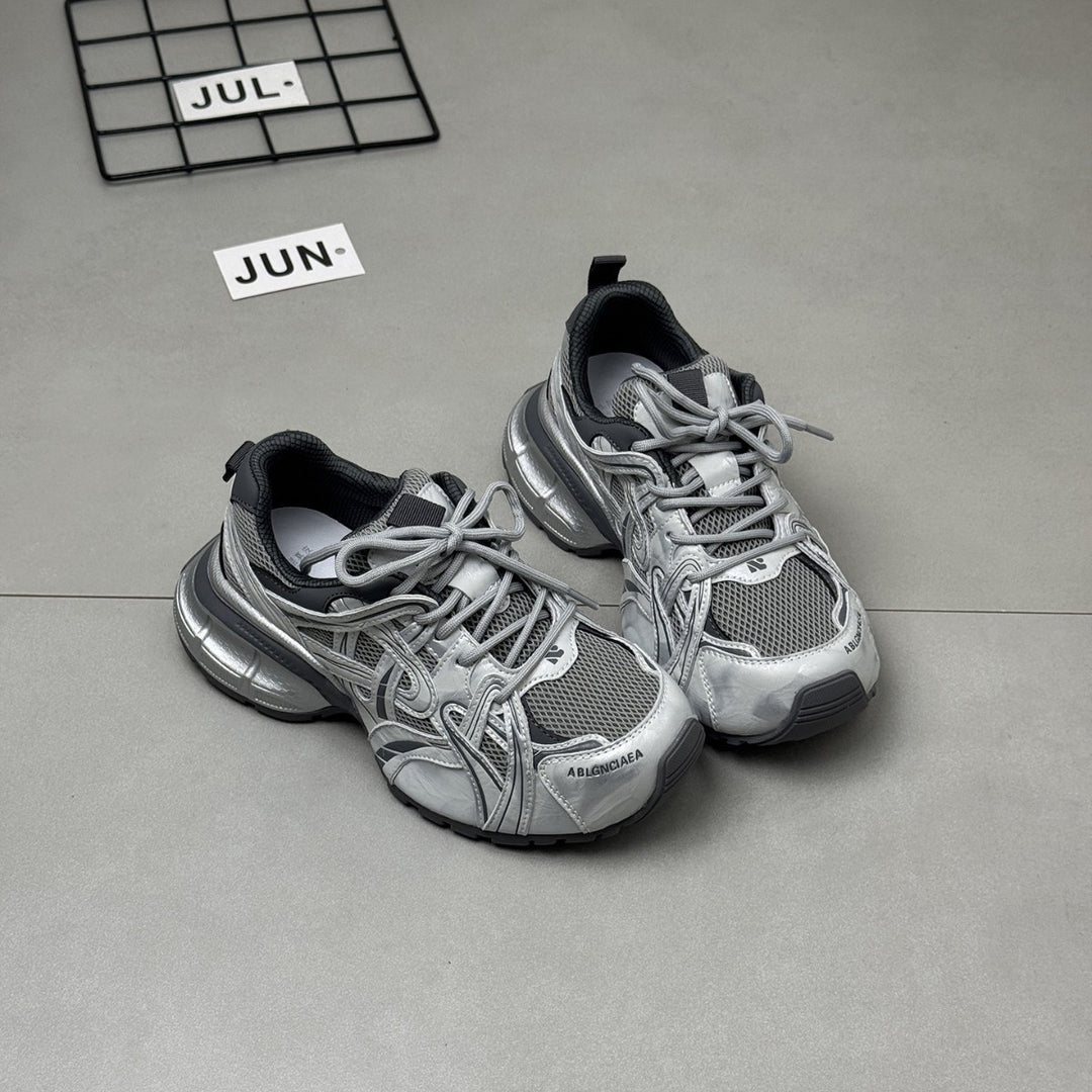 Damen sportliche Laufschuhe mit atmungsaktiver Oberflächenstruktur EB