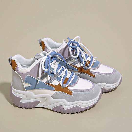 Damen Sportliche Schnürschuhe mit dämpfender Sohle von EB