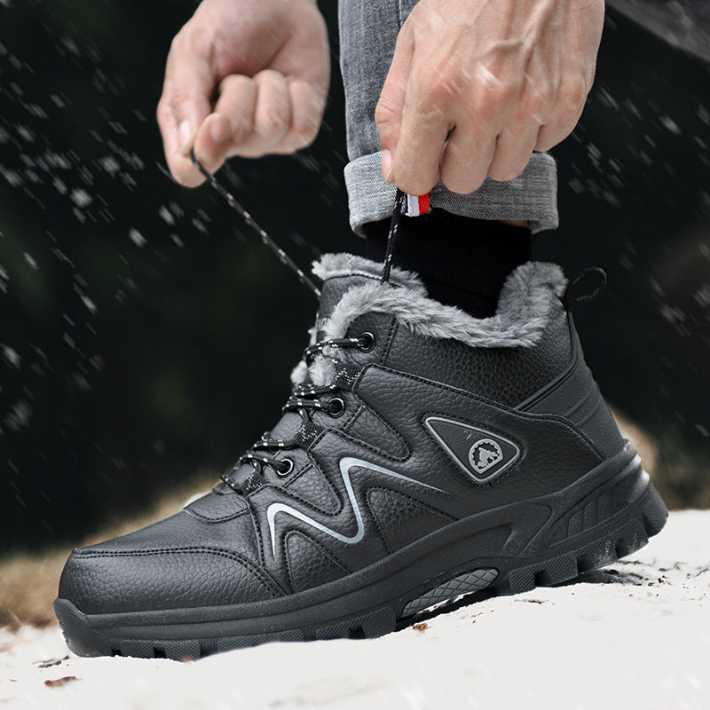 Damen Winterwanderschuhe mit isolierendem Futter und rutschfester Profilsohle EB