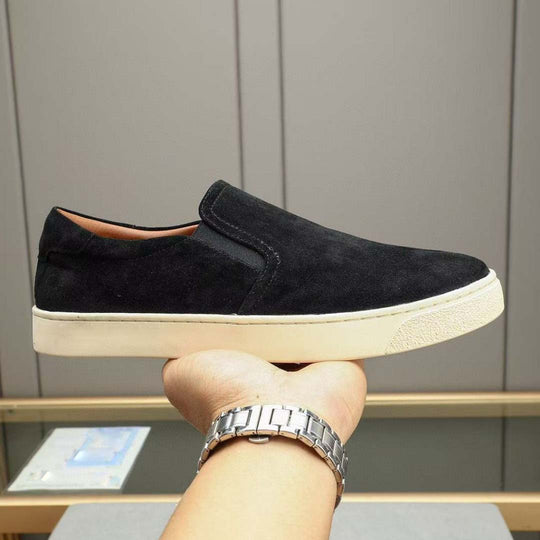 Damen Mokassin Sneakers aus weichem Wildleder EB