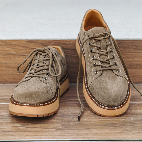 Damen Modische Chunky Sneakers mit dämpfender Laufsohle EB