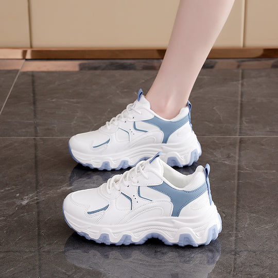 Damen Sportliche Sneaker mit dämpfender Sohle und robustem Profil EB