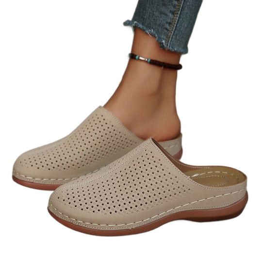 Damen komfortable Clogs mit atmungsaktivem Obermaterial EB