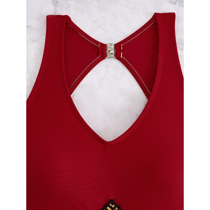 Damen Badeanzug mit Cut-Out Design und modischen Akzenten EB