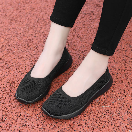 Damen Bequeme und luftige Slip-On Freizeitschuhe EB