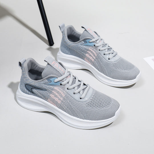 Damen Atmungsaktive Lauf-Sneaker mit flexiblem Dämpfungssystem EB