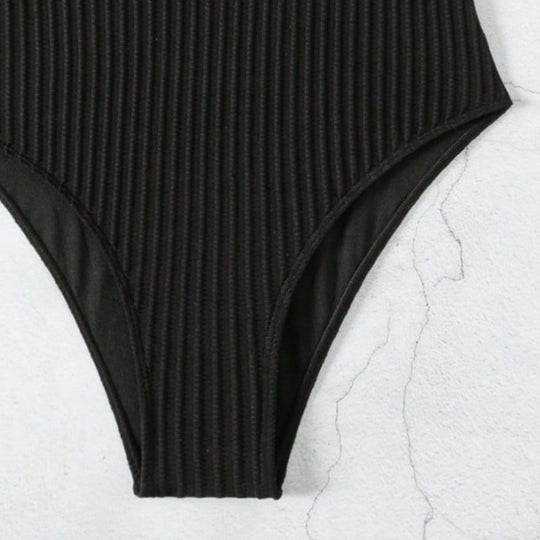 Damen Cut-Out Badeanzug mit elegantem Rippendesign EB