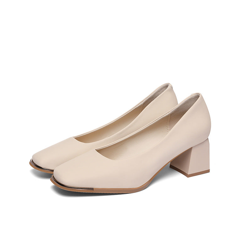 Damen Elegante und bequeme Blockabsatz-Schuhe EB
