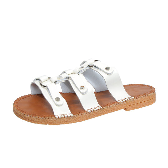 Damen Freizeitsandalen mit verstellbaren Trägern und rutschfester Sohle EB