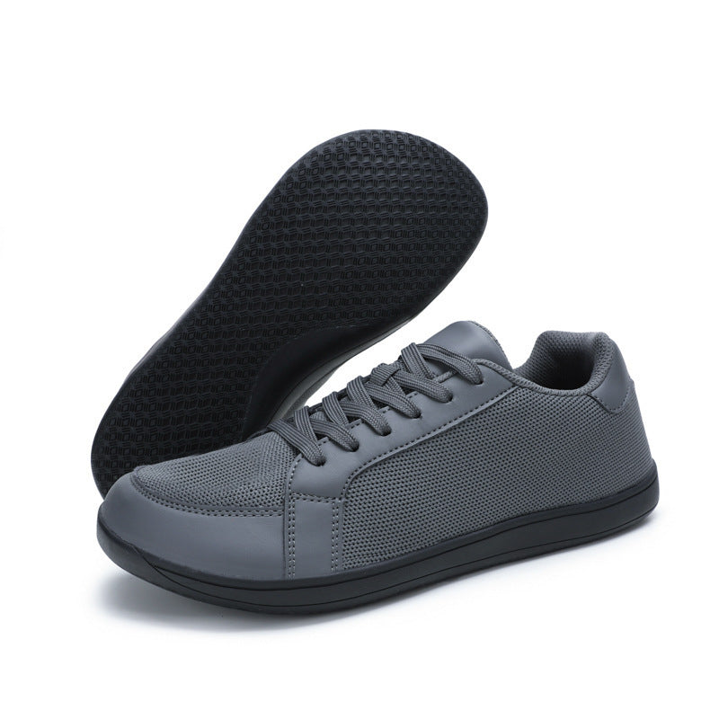 Herren nan urbaner City-Sneaker mit nahtlosem Mesh- und Kunstledermix, gedämpfter EVA-Sohle und gepolsterter Fersenstütze EB