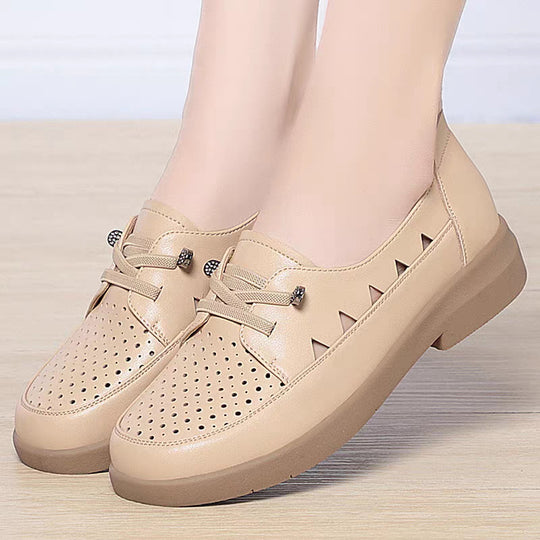 Damen modische Loafers mit atmungsaktivem Obermaterial und komfortabler Sohle EB