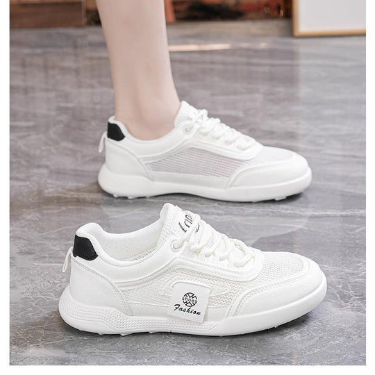 Damen Sportliche Sneakers mit atmungsaktiver Mesh-Oberfläche und bequemer Sohle EB