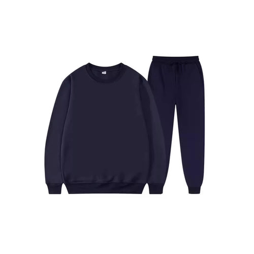 Damen Sportlicher Sweat-Anzug mit komfortablem Schnitt und elastischem Bund EB