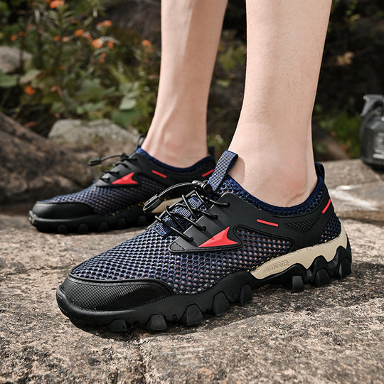 Damen Atmungsaktive Outdoor-Sneaker mit schnelltrocknendem Mesh-Material EB