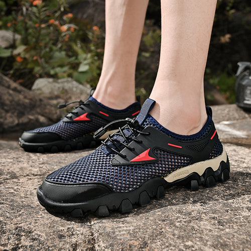 Damen Atmungsaktive Outdoor-Sneaker mit schnelltrocknendem Mesh-Material EB