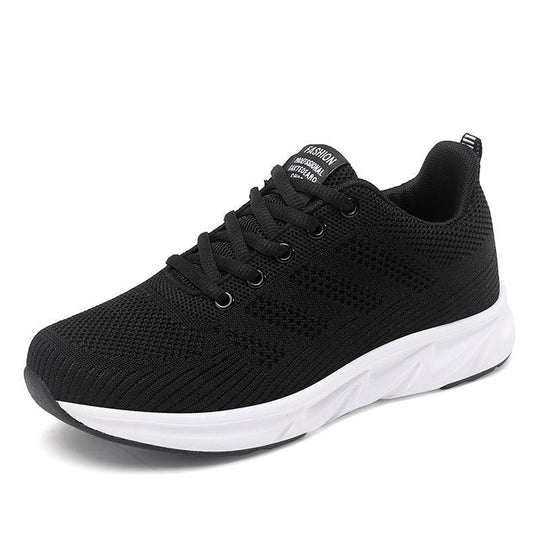 Damen Sportliche Freizeitschuhe mit atmungsaktivem Mesh-Obermaterial und dämpfendem Fußbett EB