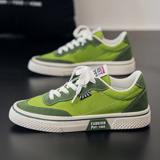 Damen modische Sneaker mit sportlichem Design und dämpfender Sohle EB