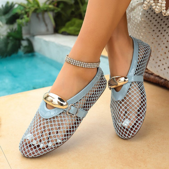 Damen Bequeme und elegante Netzschuhe EB