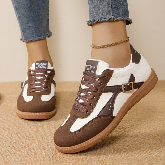 Damen Sportliche Sneakers im Casual-Look mit komfortabler Sohle EB