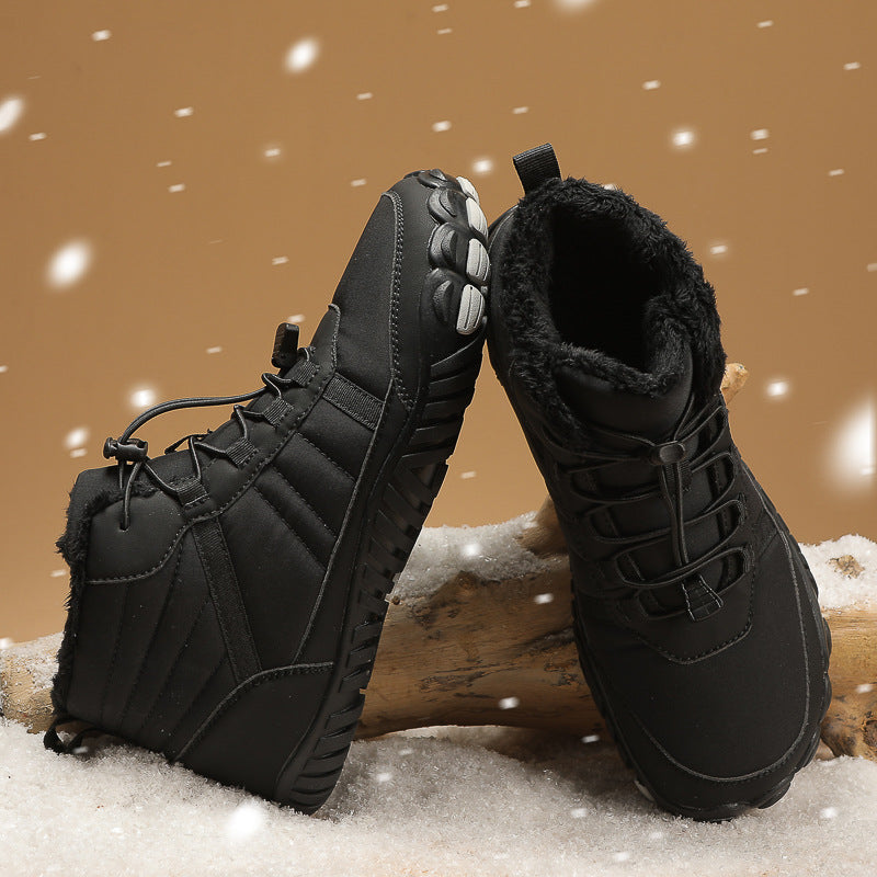 Damen Thermo Winterstiefel mit rutschfester Sohle und warmem Innenfutter EB