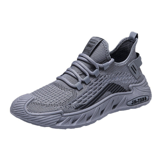 Damen Sportliche Laufschuh mit atmungsaktiver Mesh-Oberfläche und dämpfender Sohle EB