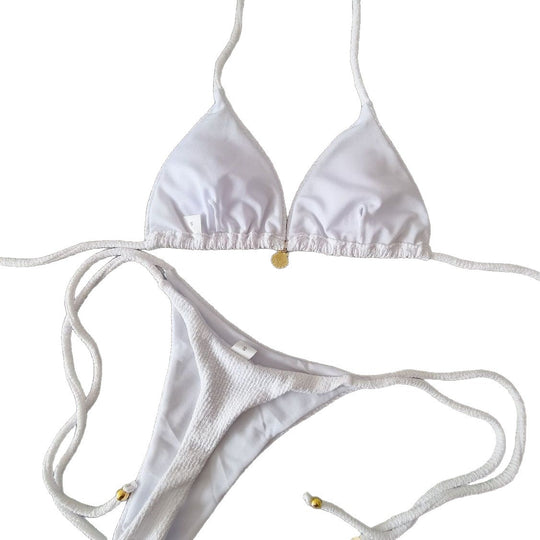 Damen Triangel-Bikini mit raffinierten Details EB