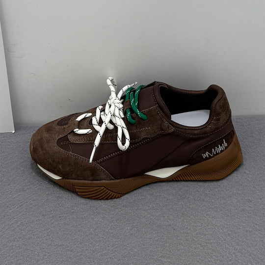 Damen modische Sneakers mit atmungsaktiver Mesh-Oberfläche und trendigem Design EB