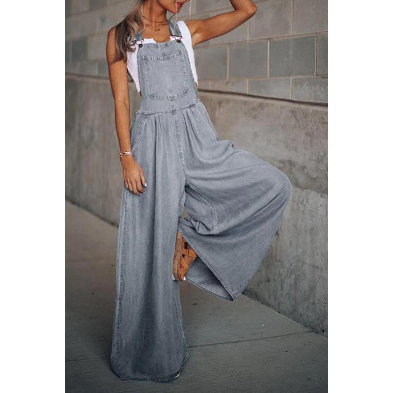EB - Damen Denim Jumpsuit