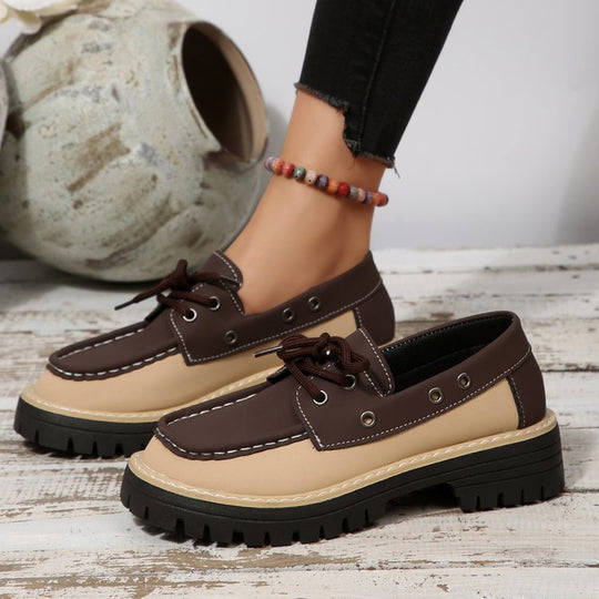 Damen freizeitorientierte Sneakers im lässigen Boots-Stil mit rutschsicherer Sohle EB