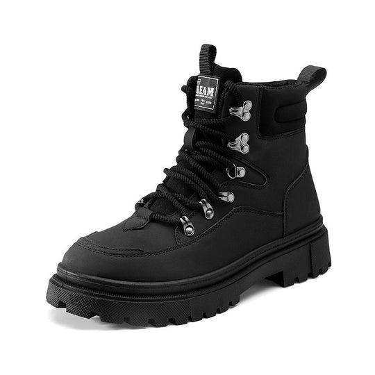 Damen robuste Winterstiefel mit rutschfester Profilsohle und atmungsaktivem Obermaterial EB