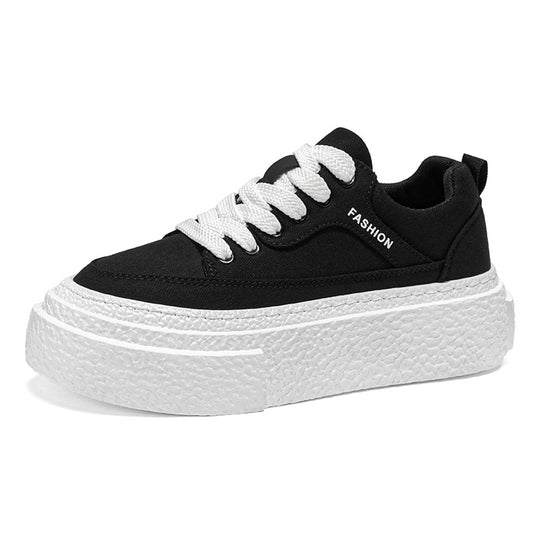 Damen modische Sneaker mit dicker Sohle EB