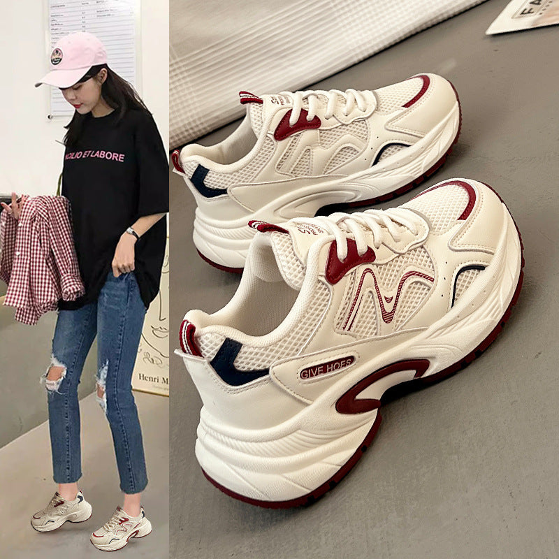Damen Sportliche Sneakers mit innovativer Dämpfungstechnologie und rutschfester Sohle EB