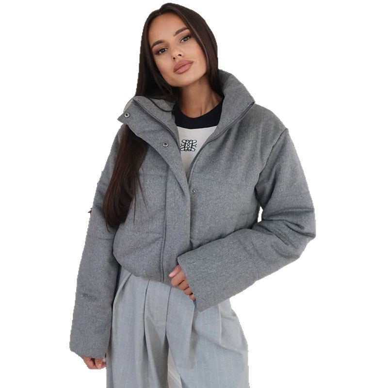 Damen kuschelige und warme Steppjacke EB